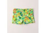 Badehose IDO "BABY BOY ACCESSORIES", Jungen, Gr. 24M, EURO-Größen, bunt (fluo grün, multicolour), Polyester, Badehosen Badehose