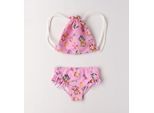 Badeanzug IDO "BABY GIRL ACCESSORIES", Kinder, Gr. 6A, Einheitsgröße, pink, multicolour, Polyester, Badeanzüge Badeanzug