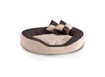 BedDog 4in1 Hundebett SABA großes Hundekörbchen abwischbar Hundekissen