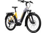 E-Bike GHOST "E-Teru Universal EQ Low - Bosch Mittelmotor" Gr. 45, gelb (grau), Elektrofahrräder, 45cm, 27,5 Zoll (69,85cm)