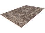 Teppich OBSESSION "My Laos 466", grau (taupe), B:40cm H:9mm L:60cm, Polyester, Teppiche, Teppich, orientalisches Design, mit Fransen, Wohnzimmer, auch als Läufer