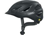 Fahrradhelm ABUS "URBAN-I 3.0 MIPS" Gr. XL, schwarz (velvet schwarz), Helme, XL Kopfumfang: 61cm - 65cm