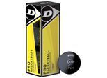 Dunlop Pro Racquetball Ballen (Verpakking van 3) (Zwart)