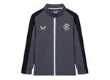 Castore Dames Rangers FC Mock Neck Relaxed Fit Trainingsjack (Iron Gate)