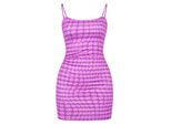 Missy Empire Mini-jurk met bandjes voor dames (Paars)