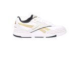 Reebok Dames Victor Solomon 4000 II Leren Perforated Sneakers (Wit Goud)
