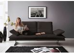 2-Sitzer W.SCHILLIG "broadway, Designsofa mit tollem Sitzkomfort, Breite 216cm", braun (braun z59), B:216cm H:94cm T:96cm, Longlife Xtra-Leder Z59: Glattleder mit modischer Prägung. Hautstärke 0, 9 - 1, 1 mm, Sofas, 2-Sitzer, Sitztiefenverstellung, Kopfteil- & Seitenteilverstellung, Breite 216cm