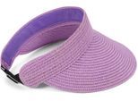 styleBREAKER "Papierstroh Visor Cap Einfarbig" 1 Stk.