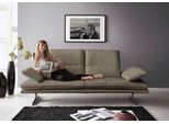 2-Sitzer W.SCHILLIG "broadway, Designsofa mit tollem Sitzkomfort, Breite 216cm", schwarz (pepper s22), B:216cm H:94cm T:96cm, Flachgewebe S22 (100% Polyester), Sofas, 2-Sitzer, Sitztiefenverstellung, Kopfteil- & Seitenteilverstellung, Breite 216cm