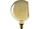 SEGULA LED-Leuchtmittel "LED Floating Globe 150 gold - 90", Energieeffizienz: G (A-G), gold, L:200cm Ø:15cm, Leuchtmittel, LED Floating Globe 150 gold - 90, E27, 4,5W, CRI 90, dimmbar