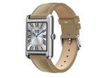 Smartwatch ICE-WATCH "ICE smart TKS 2.0", braun, silberfarben, braun, Smartwatches, Damen, Smartwatch, Armbanduhr, Damenuhr, Bluetooth, digital, Spiele, Lederarmband