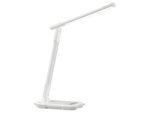 BRILLIANT LED Schreibtischlampe "Cyberglow", weiß, 1, H: 31cm, 1 Stk., Leuchten, 720 lm, 3000-5000K, RGB, Wireless Charging, 31x18 cm, LED Schreibtischlampe