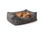 PAW WOW Hundebett LEONIE Beige-Schwarz L