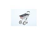 Trolley Max - Einkaufswagen marine/weiss