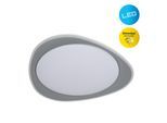 NÄVE LED Deckenleuchte "Tokio", weiß, 1, Ø 45,5cm H: 5,7cm, 1 Stk., Leuchten, 3 stufig dimmbar per Wandschalter 25/50/100%, Memory, LED neutralweiß, LED Deckenleuchte