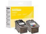 Schäfer Shop Select Tinten-Multipack ersetzt Canon PG-560XL/CLI-561XL, schwarz-pigmentiert + 3-Color
