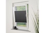 Plissee LIEDECO "Klemmfix-Plissee "Easy" – Hochwertiger Vliesstoff", grau, B:85cm H:210cm, Plissees, Plissee, Tageslichdurchlässig, blickdicht, Einfache Montage ohne Bohren