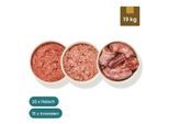 haustierkost.de Schlemmer Paket HUND Frostfutter 19 kg