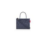 Reisenthel Einkaufstasche Daily shopper XS rhombus midnight gold, Dunkelblau, Textil, 27x21x14 cm, Freizeit, Koffer & Taschen, Einkaufstaschen