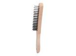 KS Tools Stahl-Handdrahtbürste 4-reihig, 290mm (201.2311)