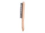 KS Tools Stahl-Handdrahtbürste 3-reihig, 290mm (201.2305)