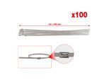 KS Tools Edelstahl Kabelbinder mit Kugelverschluss, 4,6x200mm (115.1591)