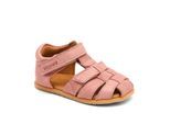 Lauflernschuh BISGAARD "barefoot cooper", Baby, Gr. 23, rosa (altrosa), Leder, Basic, Schuhe Lauflernschuh, Babyschuh für Laufanfänger, Größenschablone zum Download