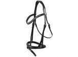 Hans Melzer Horse Equipment Hans Melzer Trense Mechtersen schwarz/silber WB EXTRA (KB-Kaltblut)
