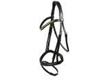 Hans Melzer Horse Equipment Hans Melzer Trense Bredeneek schwarz/messing WB (Warmblut)