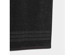 Handtuch ADIDAS PERFORMANCE "PERFORMANCE GROSS", schwarz (schwarz, weiß), 1 Stk., Obermaterial: 100% Baumwolle, Handtücher, Handtuch, mit großformatigem Design