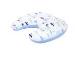 Stillkissen TUPTAM "Stillkissen Baby Stillkissen Klein mit Baumwoll-Bezug", Baby, blau (autos blau), Obermaterial: 100% Baumwolle CO., Funktionskissen Stillkissen