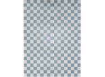 Livabliss Waschbarer, Hellblau, Textil, Kariert, Rechteckig, 200x275 cm, Oeko-Tex® Standard 100, in verschiedenen Größen erhältlich, Teppiche & Böden, Teppiche, Moderne Teppiche
