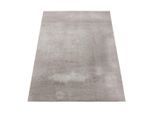 Paco Home Kurzflorteppich, Grau, Textil, Rechteckig, 160x220 cm, strapazierfähig, für Fußbodenheizung geeignet, Teppiche & Böden, Teppiche