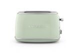 Sweiss Toaster, Grün, Metall, 54.8x12.9x22 cm, Küchengeräte, Toaster
