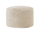 icon Sitzpouf, Beige, Textil, 1-Sitzer, Zylindrisch, 55x35x55 cm, Hergestellt in Deutschland, Wohnzimmer, Hocker, Poufs