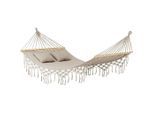 Outtec Hängematte, Beige, Textil, 2-Sitzer, Rechteckig, 200x1x150 cm, Gartenmöbel, Hängematten
