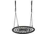 Outtec Nestschaukel, Schwarz, Textil, Rund, 100x100 cm, unisex, EN 71, CE, Outdoor Spielzeug, Gartenspielzeug
