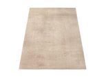 Paco Home Kurzflorteppich, Beige, Textil, Rechteckig, 160x220 cm, strapazierfähig, für Fußbodenheizung geeignet, Teppiche & Böden, Teppiche