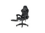 Rattantree Gaming-Stuhl, Schwarz, Leder, 50x134x50 cm, Kinder- & Jugendzimmer, Jugendmöbel, Gamingstühle
