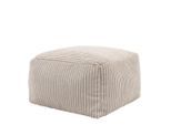 icon Sitzpouf, Beige, Textil, Quadratisch, 40x24x40 cm, Hergestellt in Deutschland, Oeko-Tex® Standard 100, Reach, Wohnzimmer, Hocker, Poufs