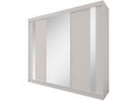 Beautysofa Schwebetürenschrank, Kaschmir, Holzwerkstoff, 12 Fächer, 240x216x61 cm, Schlafzimmer, Kleiderschränke, Schwebetürenschränke