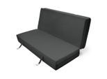 Beautissu Klappmatratze, Dunkelgrau, Textil, 120x7x195 cm, Schlafzimmer, Matratzen Shop, Matratzen, Klappmatratzen