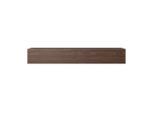 Selsey Tv-Lowboard, Dunkelbraun, Holzwerkstoff, Nachbildung, 2 Fächer, Rechteckig, 200x30x31.6 cm, Wohnzimmer, Wohnwände, Lowboards, Lowboards stehend