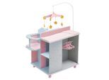 Teamson Kids Puppen-Wickeltisch,, Grau, Holzwerkstoff, Spiel/Spielzeug, Freiform, 48x98x58 cm, Spielzeug, Kinderspielzeug, Puppen & Puppenzubehör, Puppenzubehör