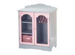Teamson Kids Puppenschrank, Grau, Holzwerkstoff, Spiel/Spielzeug, Freiform, 23x53x43 cm, Spielzeug, Kinderspielzeug, Puppen & Puppenzubehör, Puppenzubehör