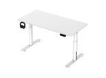 pro.tec Kinderschreibtisch, Weiß, Holzwerkstoff, 120x81x60 cm, Arbeitszimmer, Schreibtische, Jugend- & Kinderschreibtische