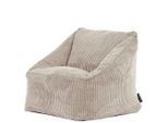 icon Sitzsack, Beige, Textil, 100 L, 1-Sitzer, Freiform, 55x44x55 cm, Hergestellt in Deutschland, Oeko-Tex® Standard 100, Reach, Wohnzimmer, Hocker, Sitzsäcke, Kindersitzsäcke
