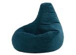 icon Sitzsack, Dunkelgrün, Kunststoff, 200 L, 1-Sitzer, Freiform, 82x76x82 cm, Hergestellt in Deutschland, Wohnzimmer, Hocker, Sitzsäcke, XXL Sitzsäcke