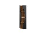 Vicco Badschrank, Anthrazit, Holzwerkstoff, 4 Fächer, Rechteckig, 31.6x70.5x31.6 cm, Badezimmer, Badezimmerschränke, Midischränke