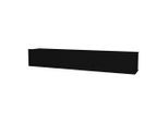 [en.casa] Tv-Element, Schwarz, Holzwerkstoff, 180x29.5x31 cm, Wohnzimmer, Wohnwände, Lowboards, Lowboards stehend